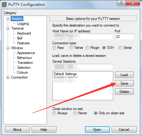输入ip、端口号